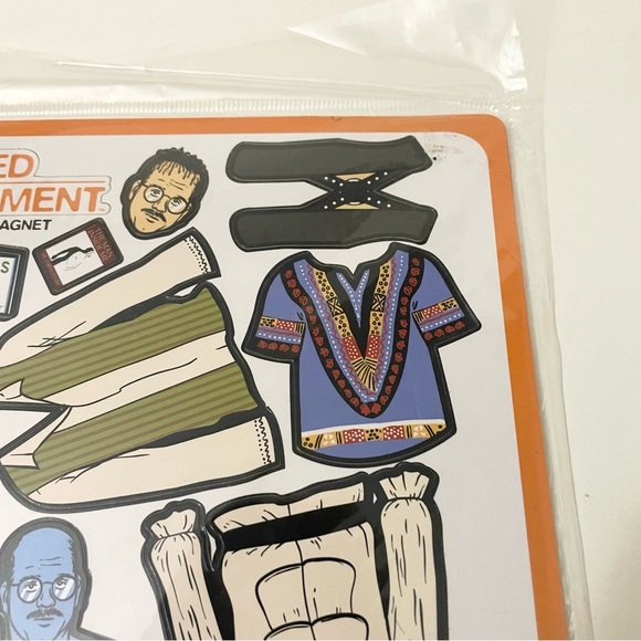 2015 Lot of 2 Arrested Development Tobias Dress Up Magnet David Cross - Picture 13 of 16